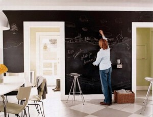 Eco-friendly children's rooms: No VOC Lullaby Paints Chalkboard Paint