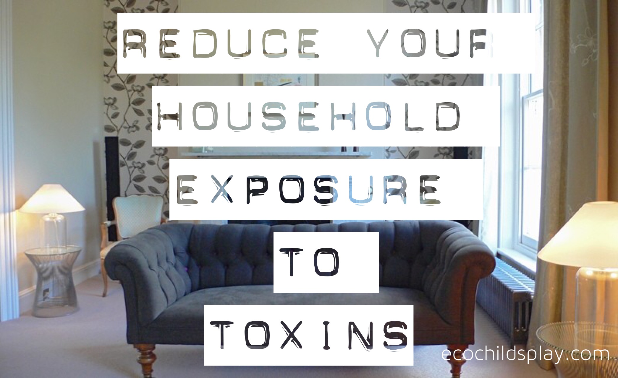 reduce your household exposure to toxins