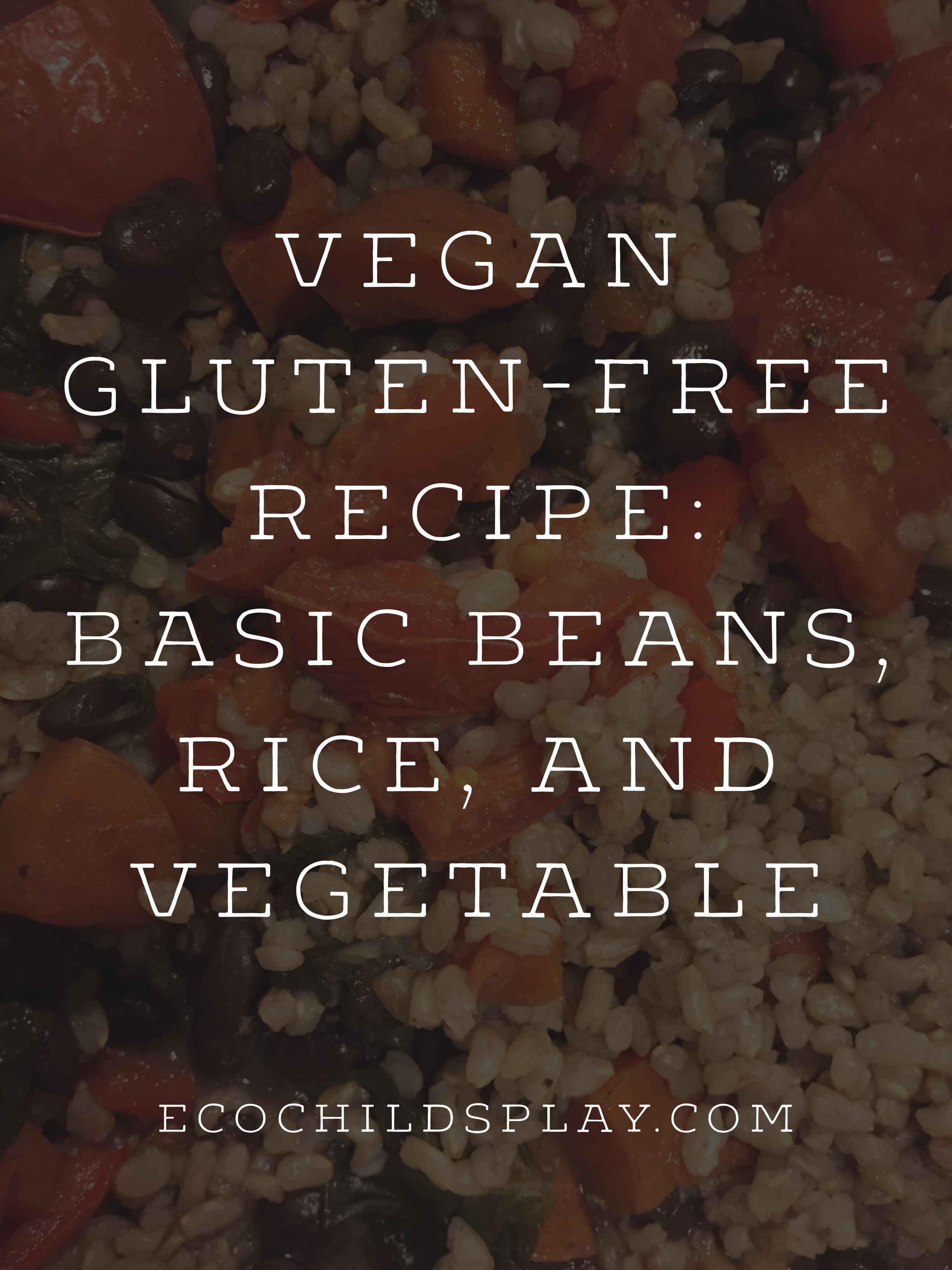 vegan gluten-free recipe