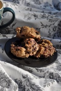 "Vegan Blackberry Lavender Scones"