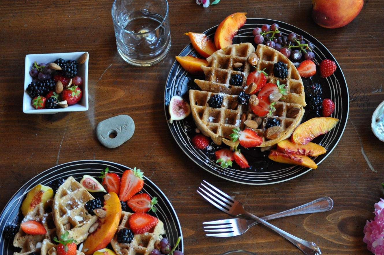 vegan waffles